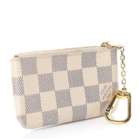 louis vuitton damier key pouch|Louis Vuitton artsy damier azur.